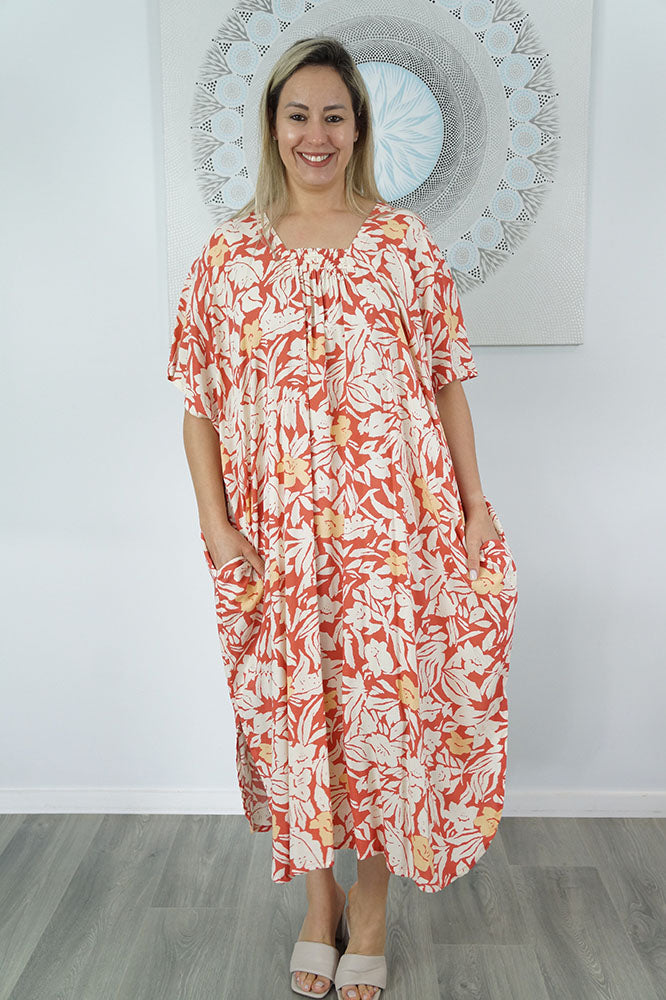 Bermuda Kaftan "Allamanda"