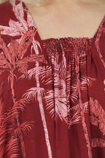 Bermuda Kaftan "Tall Trees"