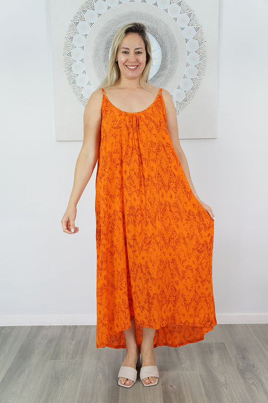 Boho Dress "Borneo" print packs of 5