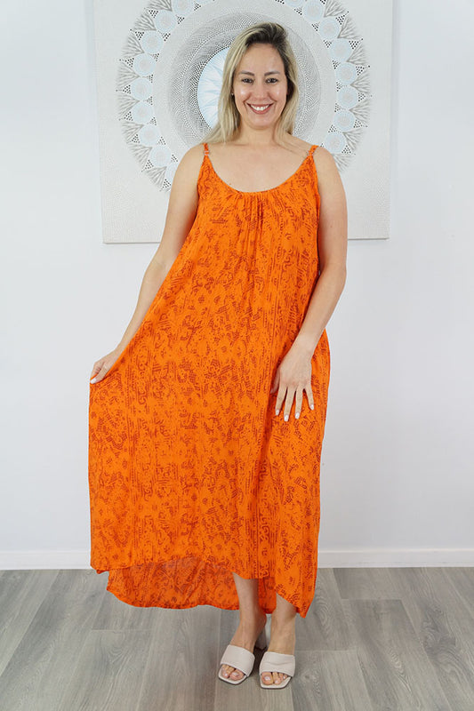 Boho Dress "Borneo" print
