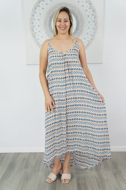 Boho Dress "Diamond" print