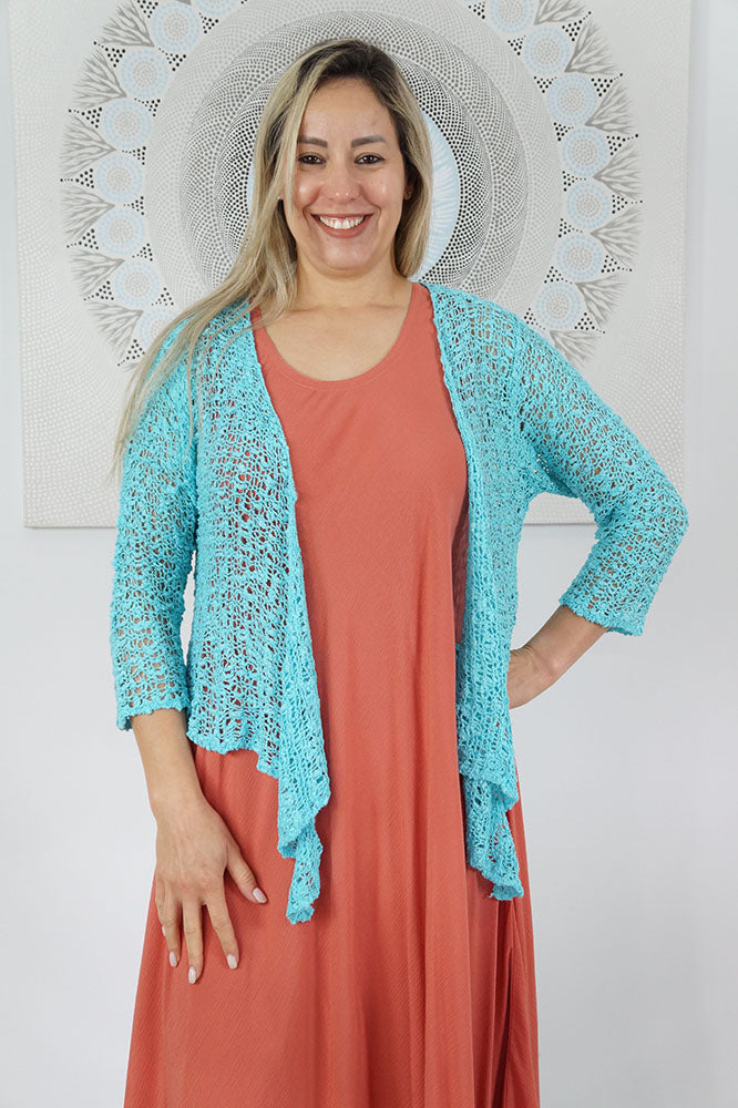 Knitted Bolero Top "Popcorn"