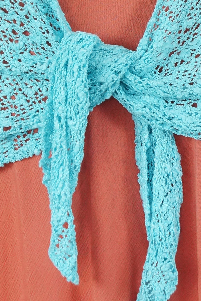 Knitted Bolero Top "Popcorn"