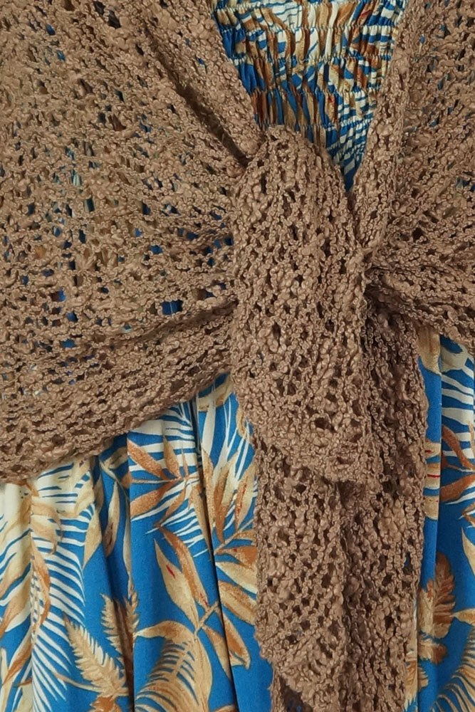 Knitted Bolero Top "Popcorn"