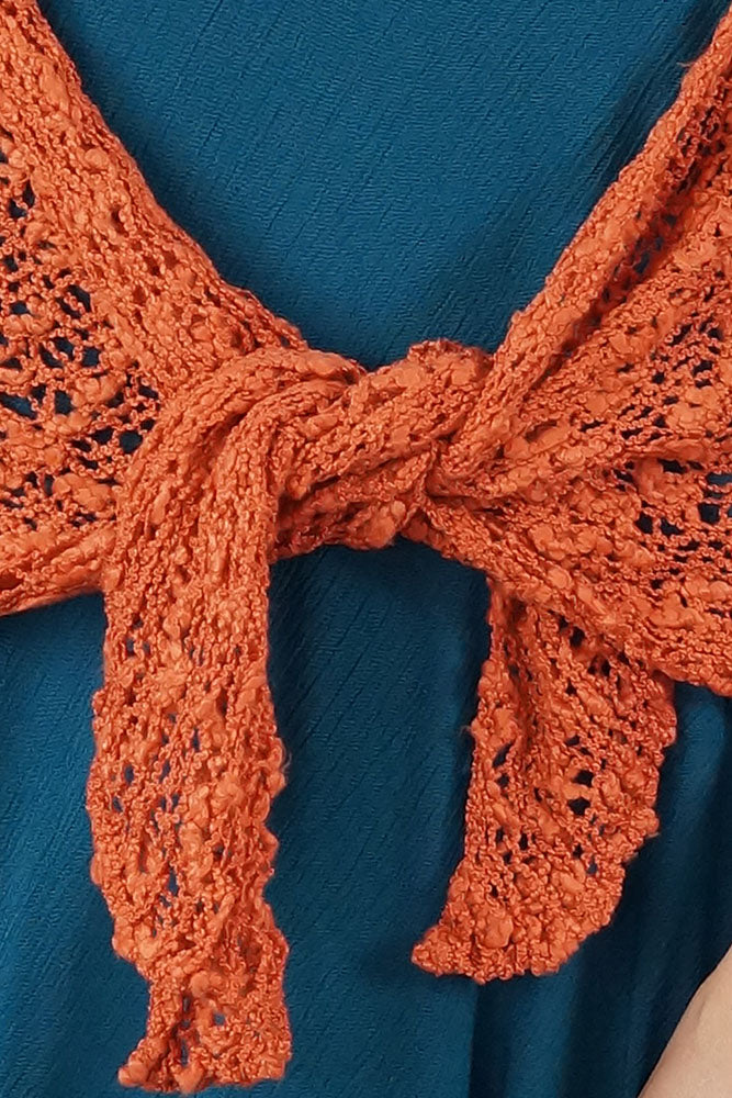 Knitted Bolero Top "Popcorn"