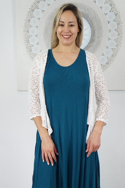 Knitted Bolero Top "Popcorn"