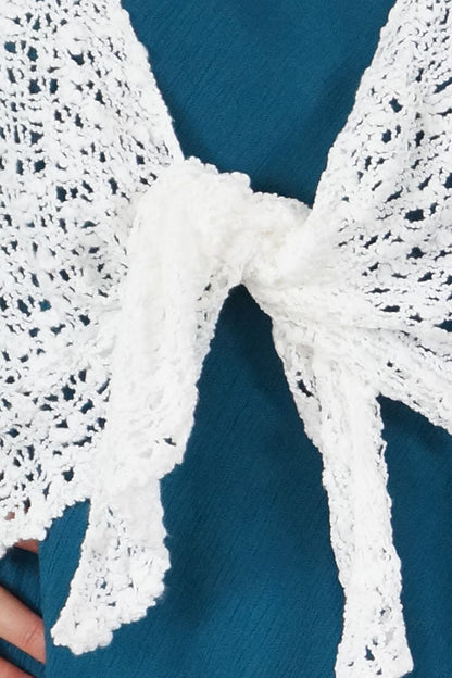 Knitted Bolero Top "Popcorn"