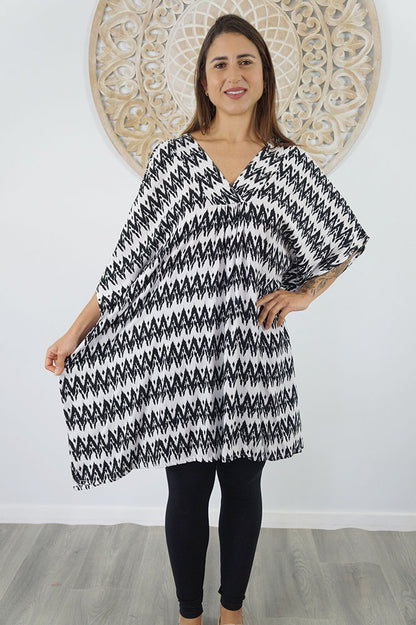 Classic Mumu "ZigZag" print