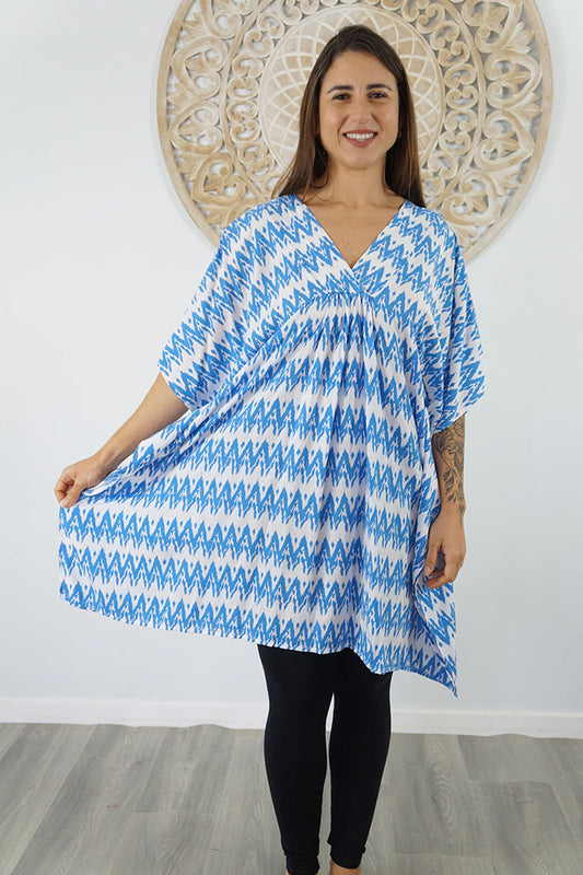 Classic Mumu "ZigZag" print