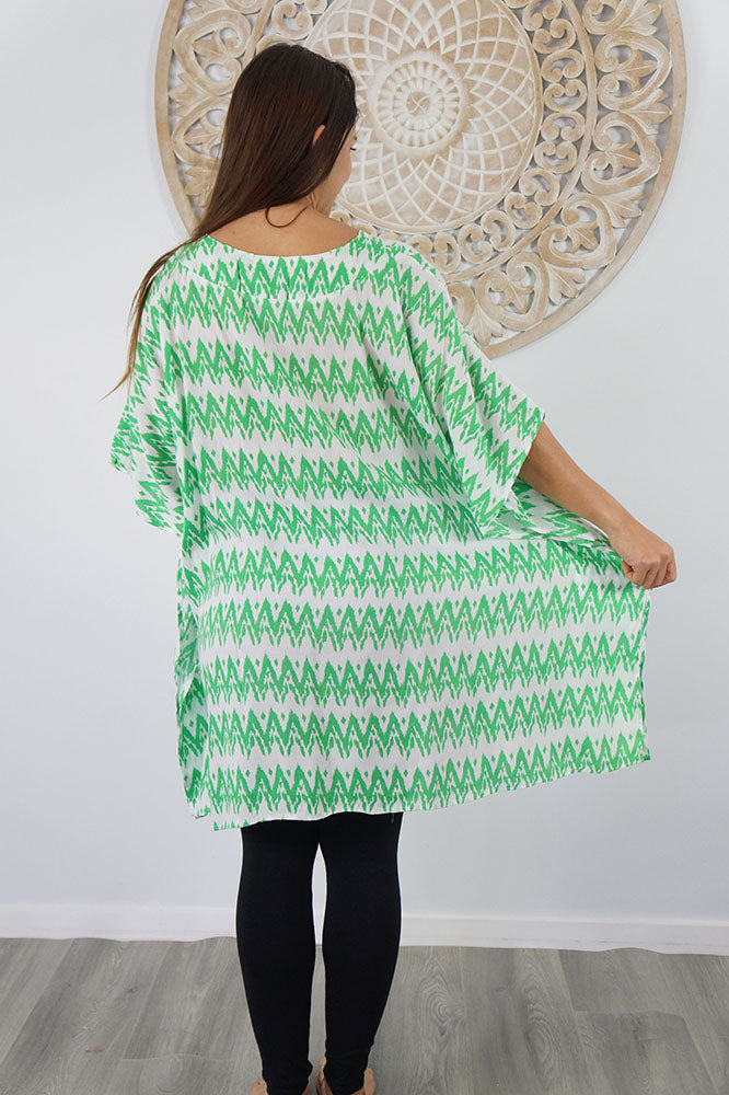 Classic Mumu "ZigZag" print