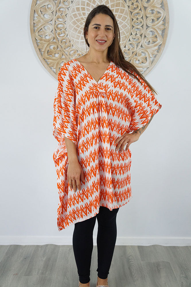 Classic Mumu "ZigZag" print