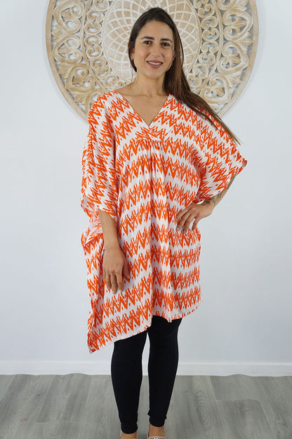 Classic Mumu "ZigZag" print