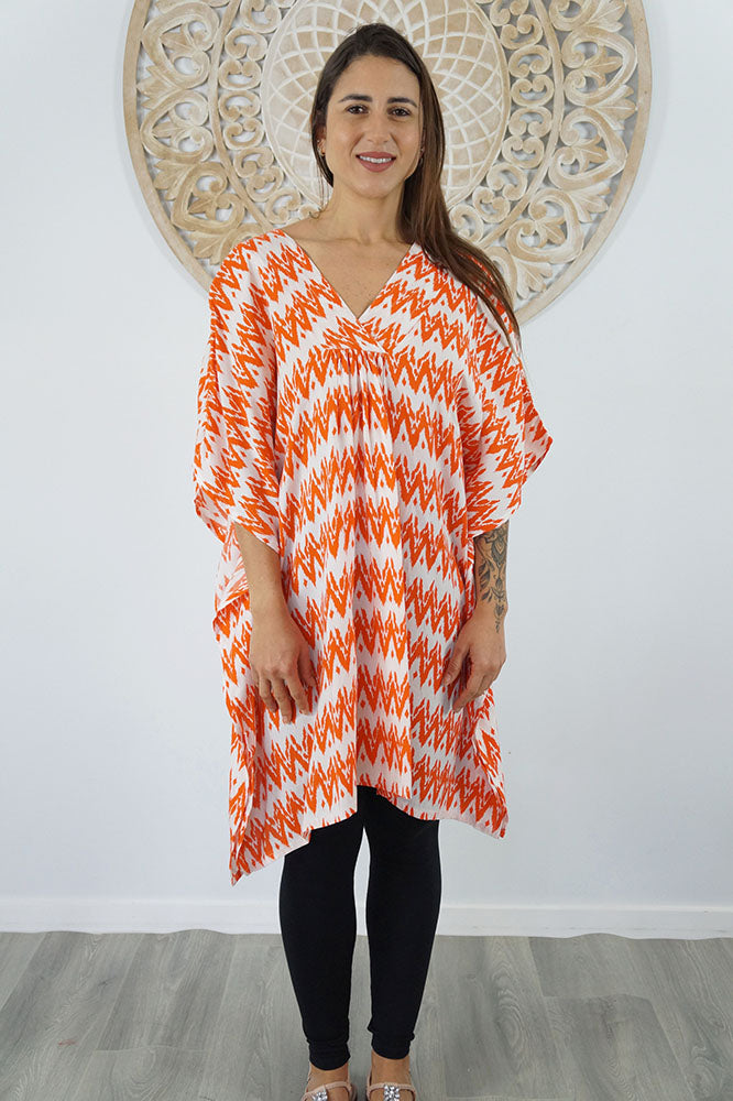 Classic Mumu "ZigZag" print
