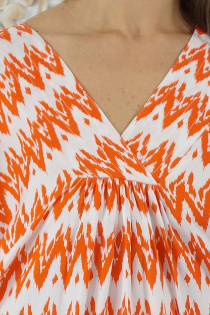 Classic Mumu "ZigZag" print