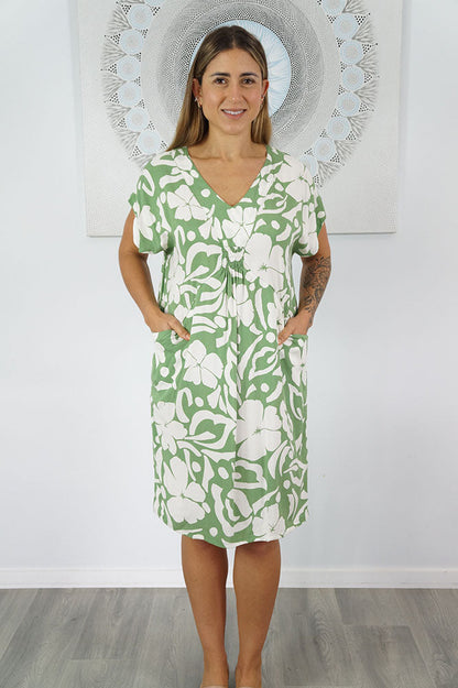Cruiser Dress "Island Flower"