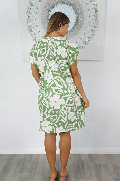 Cruiser Dress "Island Flower"