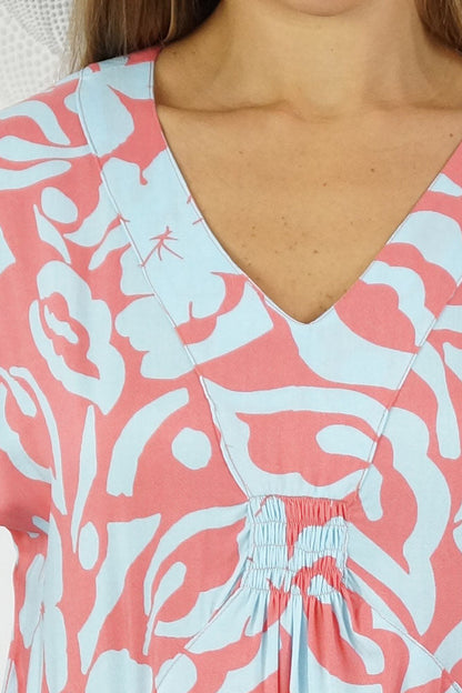 Cruiser Dress "Island Flower"