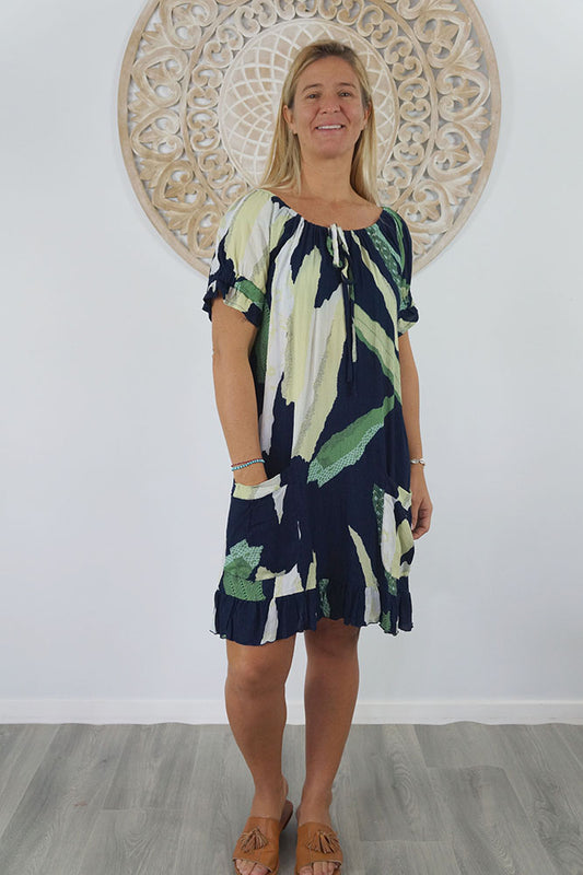 Cuba Dress "Abstract"