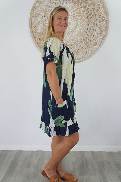 Cuba Dress "Abstract"