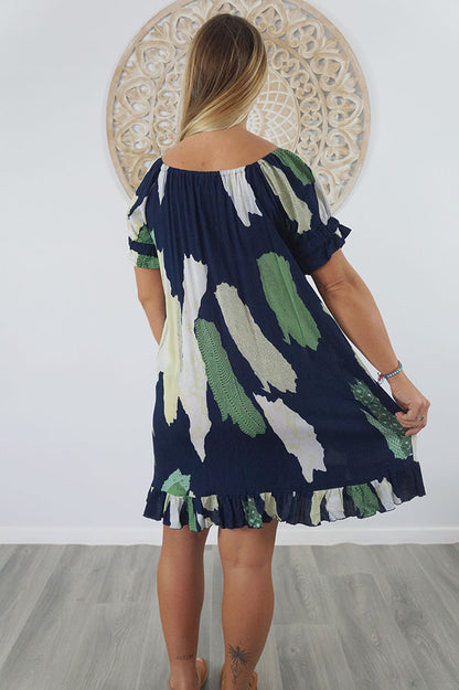 Cuba Dress "Abstract"