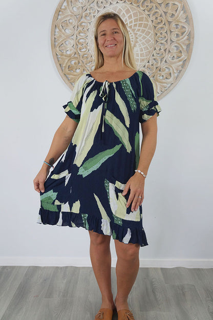 Cuba Dress "Abstract"