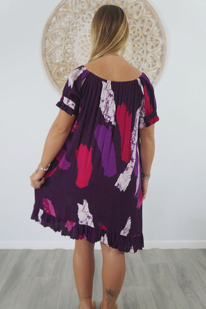 Cuba Dress "Abstract"