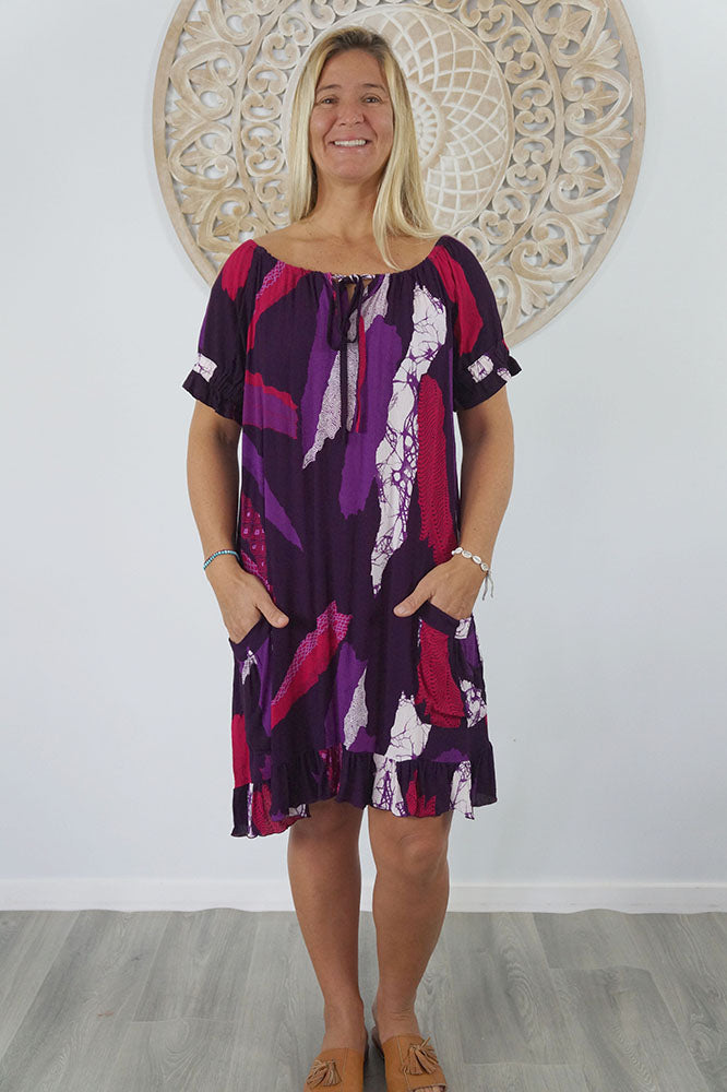 Cuba Dress "Abstract"