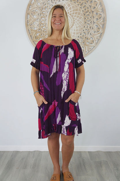 Cuba Dress "Abstract"