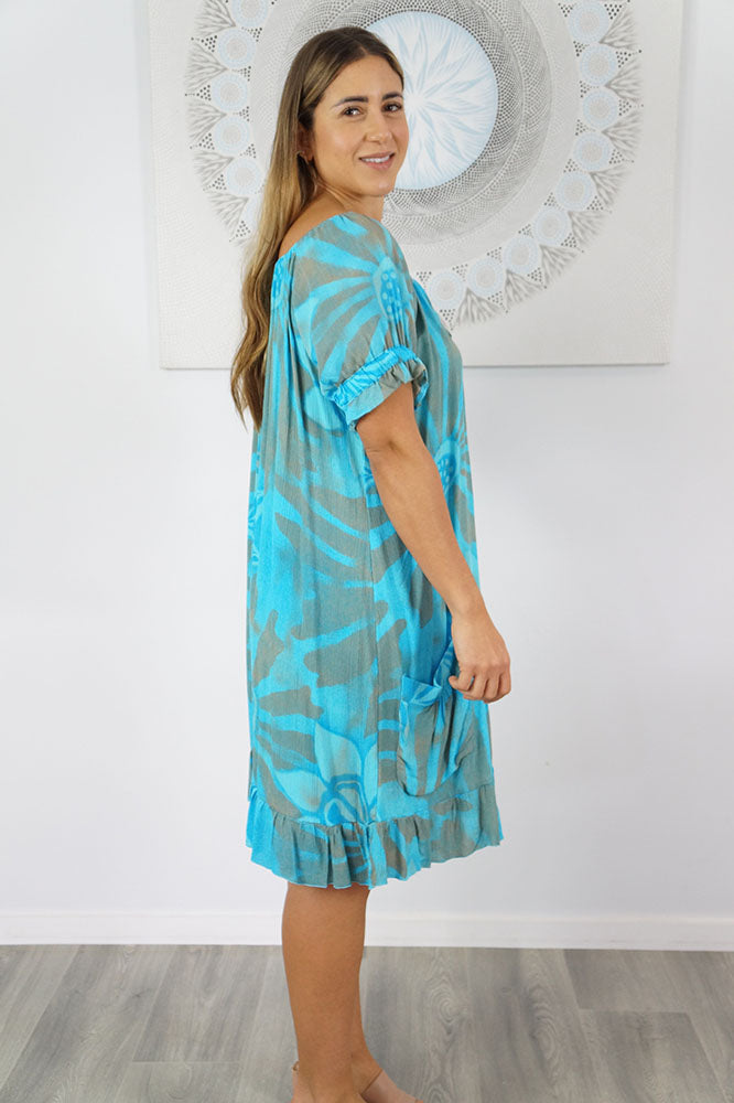 Cuba Dress "Rising Sun"