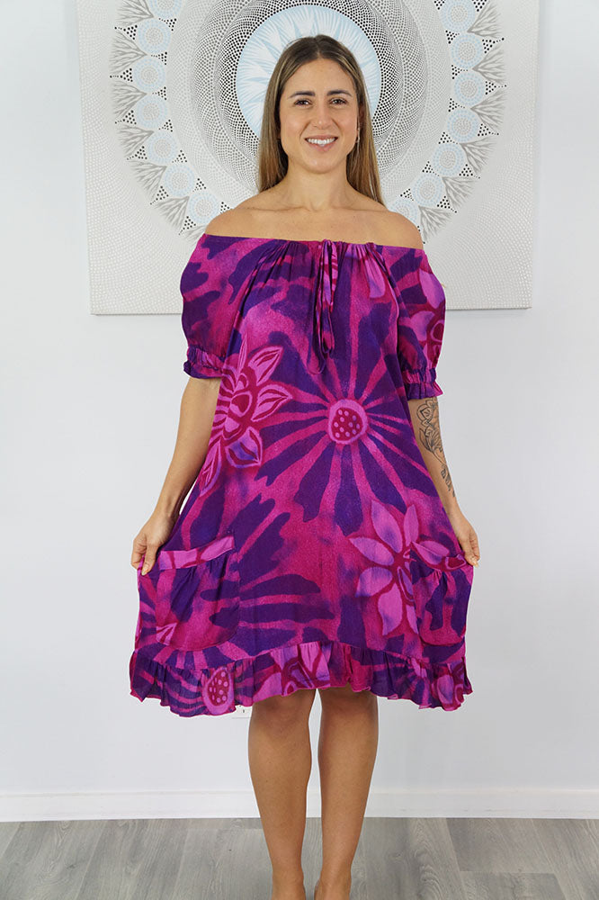 Cuba Dress "Rising Sun"