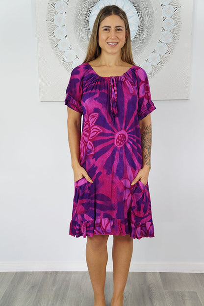 Cuba Dress "Rising Sun"