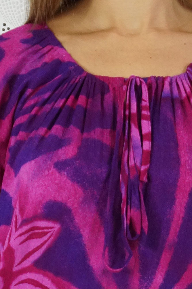 Cuba Dress "Rising Sun"
