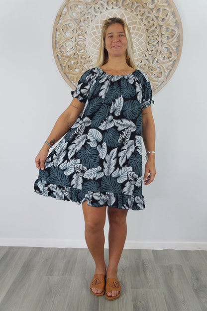 Diva Dress "Leaves"
