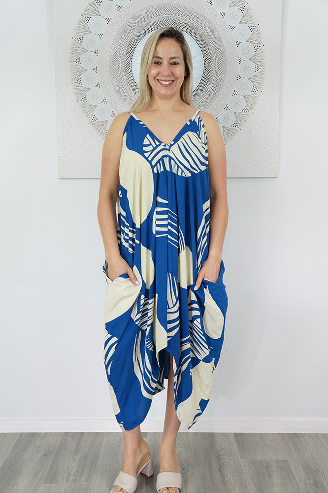 Festival Dress "Footprints"