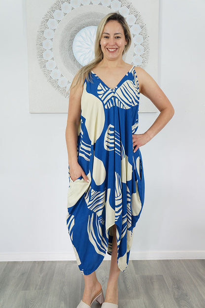 Festival Dress "Footprints"