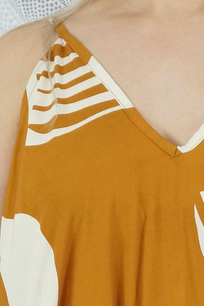 Festival Dress "Footprints"