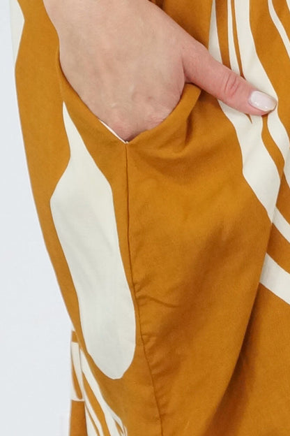 Festival Dress "Footprints"