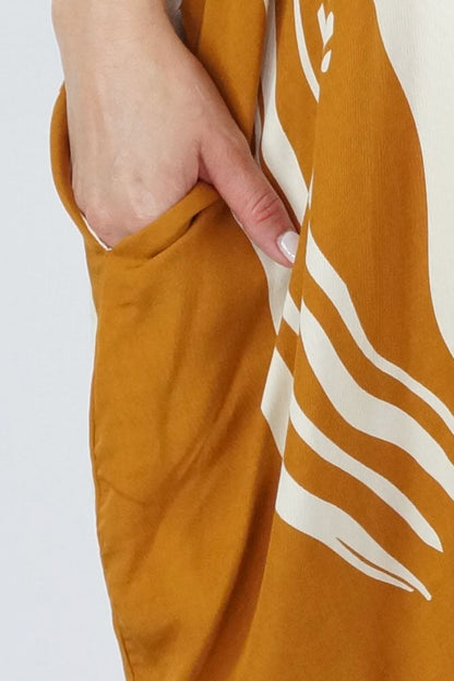 Festival Dress "Footprints"