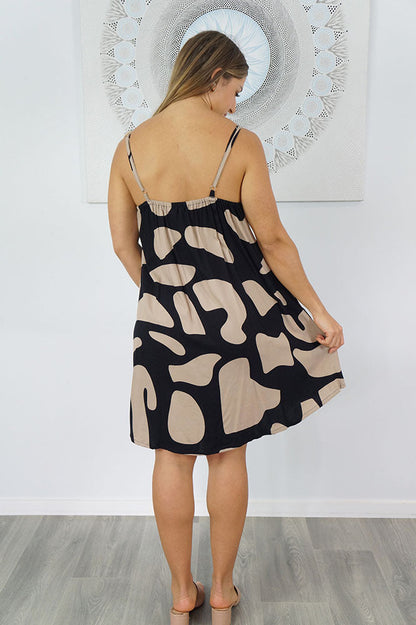 Folly Dress "Abstract Geo"
