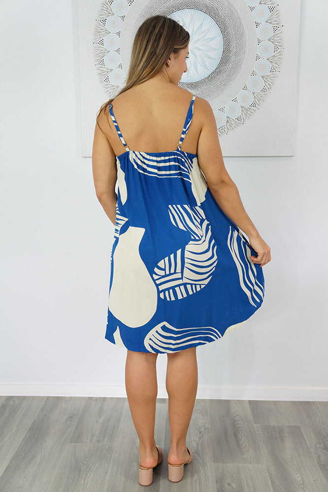 Folly Dress "Footprints"