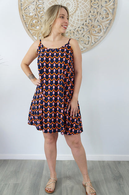 Folly Dress "Waves"