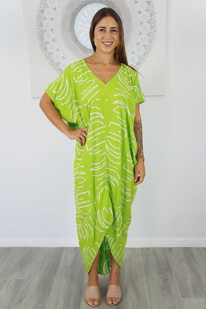 Frilled Toga Dress "Half Moon"