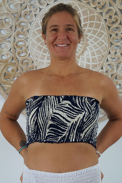 Frilled Boob Tube "Honiara"