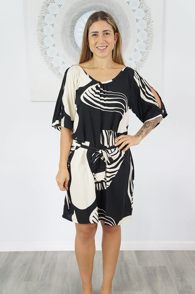 Hayman Dress "Footprints"