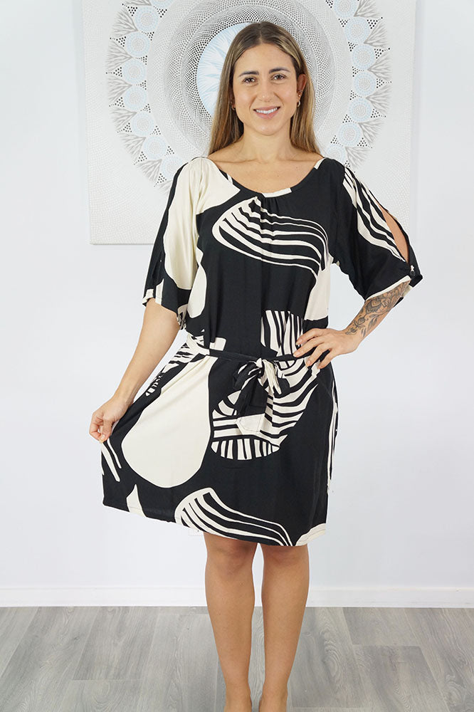 Hayman Dress "Footprints"