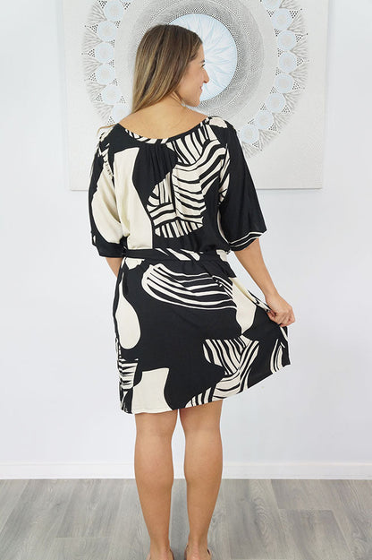 Hayman Dress "Footprints"