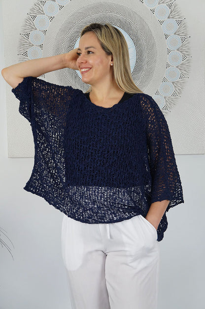 Knitted Poncho