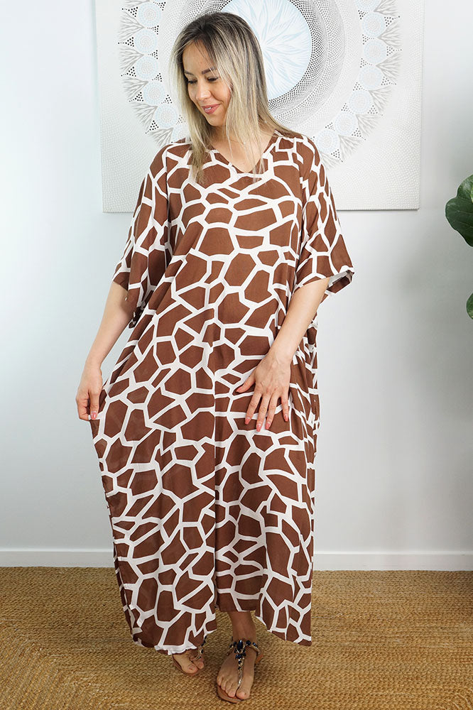 Long Kaftan "Giraffe"