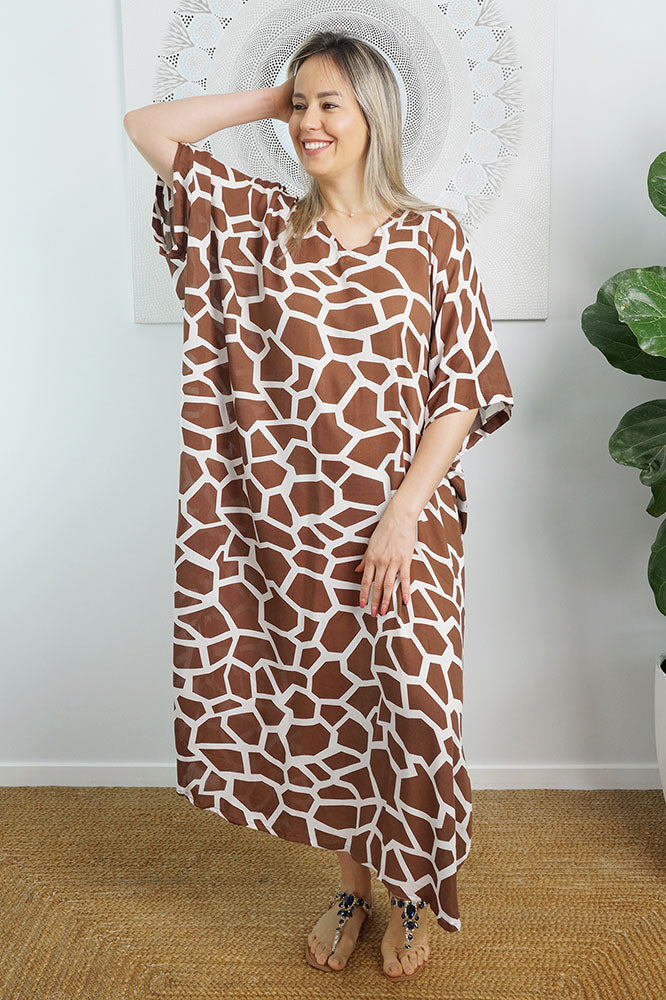 Long Kaftan "Giraffe"