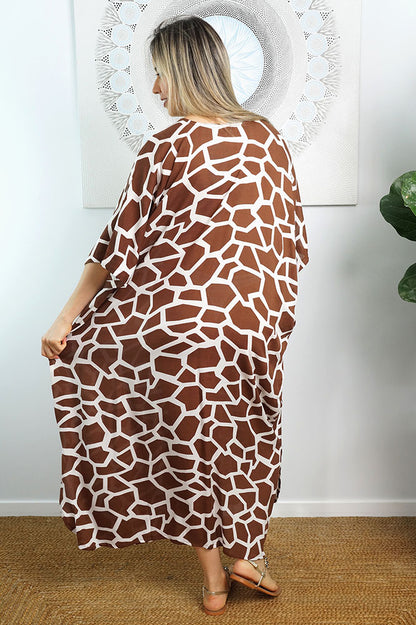 Long Kaftan "Giraffe"